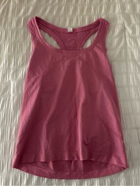 Lululemon Pink Swiftly Racerback Tank Top